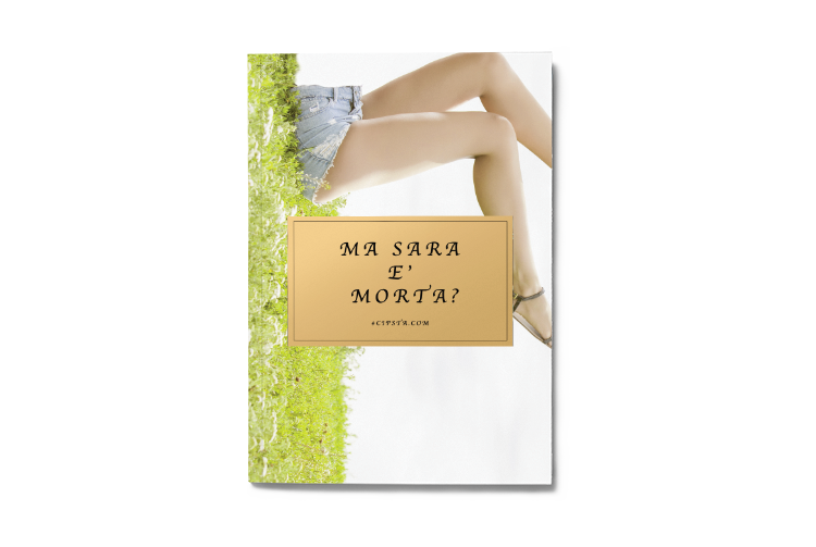 Il libro mostra in copertina le gambe di una ragazza senza il resto del corpo.