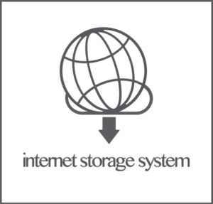 Internet storage system logo