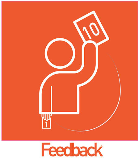 Logo del servizio "Feedback"